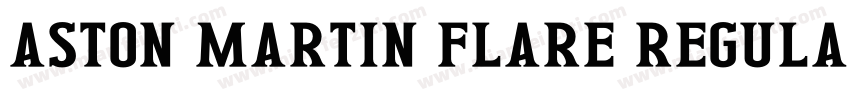 Aston Martin Flare Regula字体转换